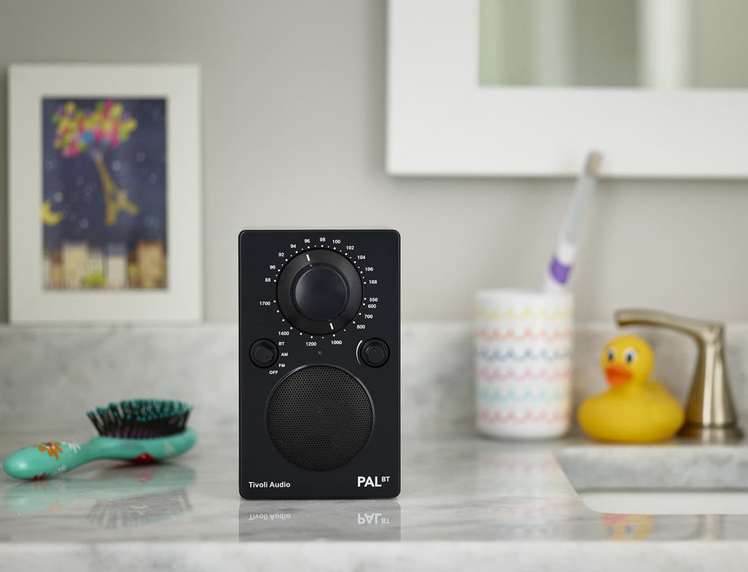 PAL BT AM/FM Bluetooth Portable Radio - Black
