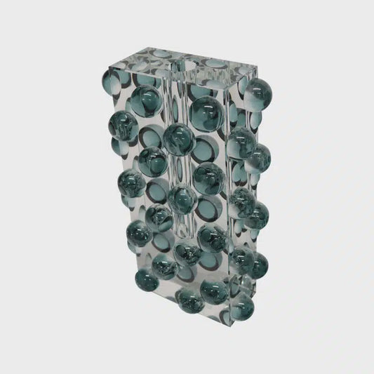 Crystal Durland Vase - Blue