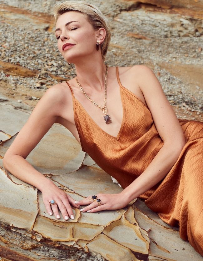 Long Loop Chain - Yellow Gold - Long