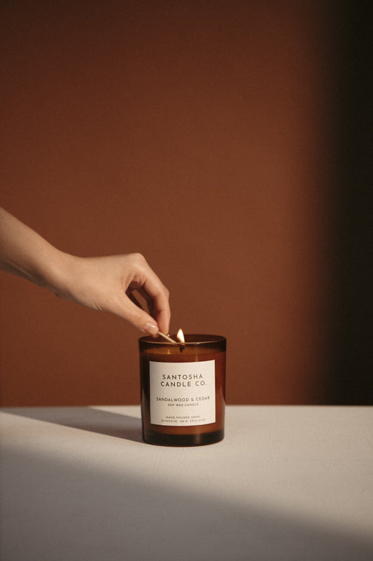 Sandalwood & Cedar Soy Wax Candle